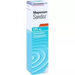 MAGNESIUM SANDOZ 243 mg brusande tabletter, 20 st