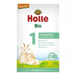 HOLLE Ekologisk spädbarnsformel 1 baserad på getmjölk Plv., 400 g