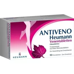 ANTIVENO Heumann Venen -surfplattor 360 mg Film -Drawn, 90 st