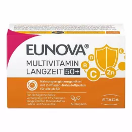 EUNOVA Långtids 50+ kapslar, 60 st