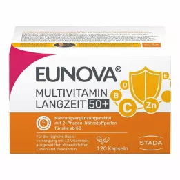 EUNOVA Långtids 50+ kapslar, 120 st