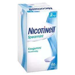NICOTINELL Spearmint tuggummi 2 mg, 96 st