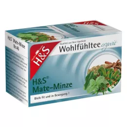 H&amp;S MATE MINT FILTER BAG, 20 st