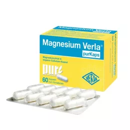 MAGNESIUM VERLA purKaps veganska kapslar för oral användning, 60 st