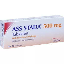 Ass STADA 500 mg tabletter, 20 st