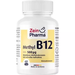 VITAMIN B12 500 μg metylkobalaminklubbor, 60 st