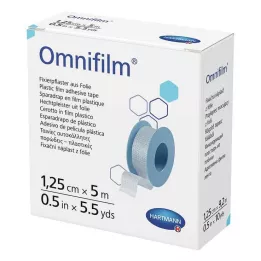 OMNIFILM Fixeringsgipsfilm 1,25 cm x 5 m, 1 st