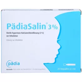 PÄDIASALIN 3 % inhalationsampuller, 20 st