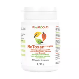 PLANTOCAPS ReToxan komplexa kapslar, 60 st