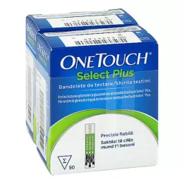 ONE TOUCH Välj plus blodsockertestremsor, 100 st