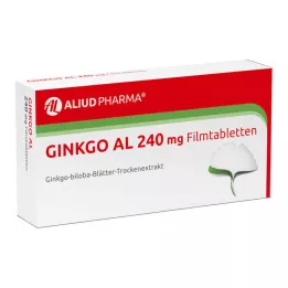 GINKGO AL 240 mg filmdragerade tabletter, 60 st