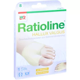 Ratioline Hallux Valgus Tryckskydd Pad S (Shootgr.36-38), 1 st