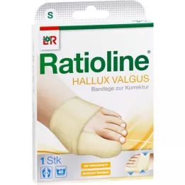 Ratioline Hallux Valgus bandage s (sidfot 20-21,5 cm), 1 st