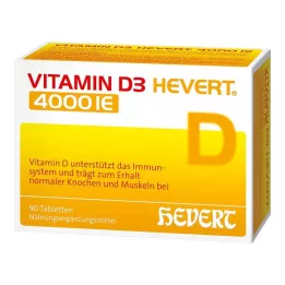VITAMIN D3 HEVERT 4 000 IE tabletter, 90 st