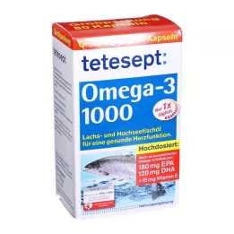 TETESEPT Omega-3 1000 kapslar, 80 st