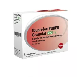 IBUPROFEN PUREN Granulat 400 mg för lösning för oral användning, 20 st