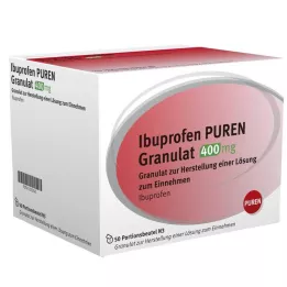 IBUPROFEN PUREN Granulat 400 mg för lösning för oral användning, 50 st