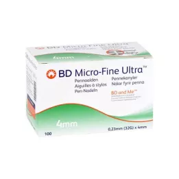 BD MICRO-FINE ULTRA Pennålar 0,23x4 mm, 100 st