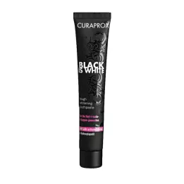 CURAPROX svart är vit koltandkräm, 90 ml