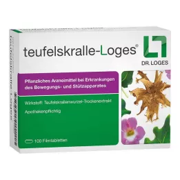 TEUFELSKRALLE-LOGES Filmdragerade tabletter, 100 st