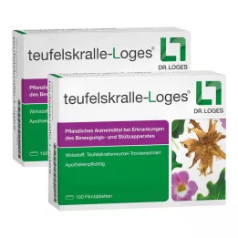 TEUFELSKRALLE-LOGES Filmdragerade tabletter, 200 st