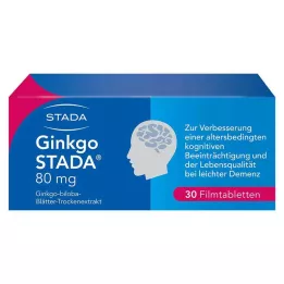 Ginkgo STADA 80 mg filmdragerade tabletter, 30 st