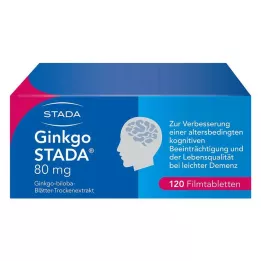 GINKGO STADA 80 mg filmbelagda tabletter, 120 st