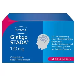 GINKGO STADA 120 mg filmdragerade tabletter, 60 st