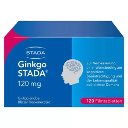 GINKGO STADA 120 mg filmdragerade tabletter, 120 st