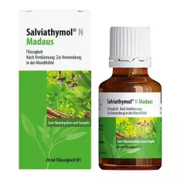 SALVIATHYMOL N Madaus droppar, 20 ml
