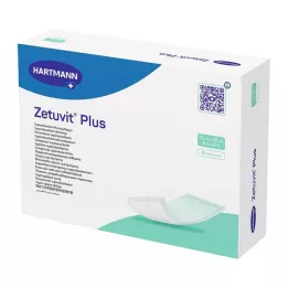 ZETUVIT plus extra -strong sug compr.steril 15x20 cm, 10 st