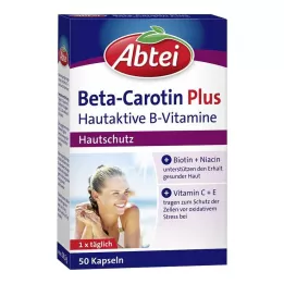 ABTEI Betakaroten Plus Hudaktiva B-vitaminkapslar, 50 st