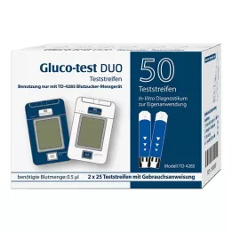 GLUCO TEST DUO Teststickor, 50 st