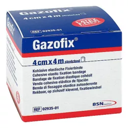 GAZOFIX Fixeringsbandage sammanhängande 4 cmx4 m, 1 st