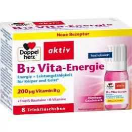 DOPPELHERZ B12 Vita-Energie dricksampuller, 8 st