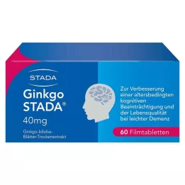 GINKGO STADA 40 mg filmbelagda tabletter, 60 st