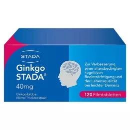 GINKGO STADA 40 mg filmdragerade tabletter, 120 st