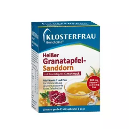 KLOSTERFRAU Broncholind varmt granatäppelsandte, 10X15 g