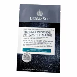 DermaSel Totes Sea Minerals Djuprengöring aktiverat kol, 12 ml