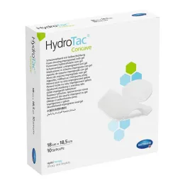 Hydrotac konkav skumförband 18x18,5 cm, 10 st