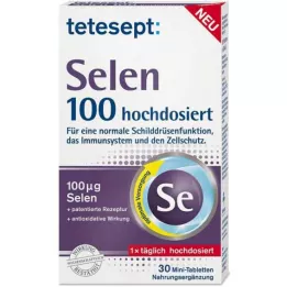 TETESEPT Selen 100 högdoserade filmdragerade tabletter, 30 st
