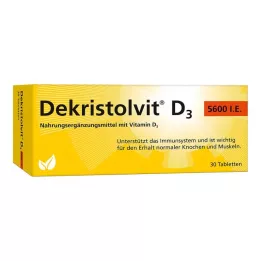 DEKRISTOLVIT D3 5 600 IE tabletter, 30 st