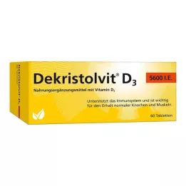 DEKRISTOLVIT D3 5 600 IE tabletter, 60 st