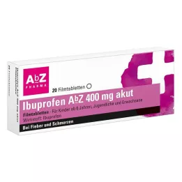IBUPROFEN AbZ 400 mg akuta filmdragerade tabletter, 20 st