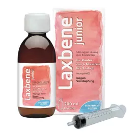 LAXBENE junior 500 mg/ml oral lösning, barn 6 månader-8 år, 200 ml
