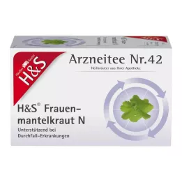 H&amp;S Ladys Mantle Herb N Filterpåsar, 20X1,0 g