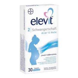 ELEVIT 2 Graviditetsmjuka kapslar, 30 st