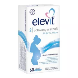 ELEVIT 2 Graviditets mjuka kapslar, 60 st
