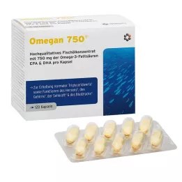OMEGAN 750 mjuka kapslar, 120 st