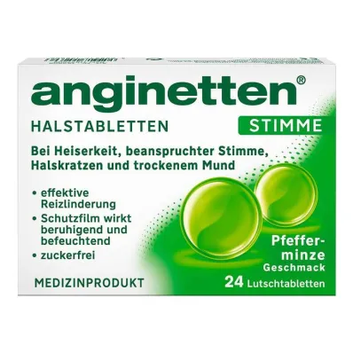 Anginette rösttabletter, 24 st Anginette rösttabletter, 24 st